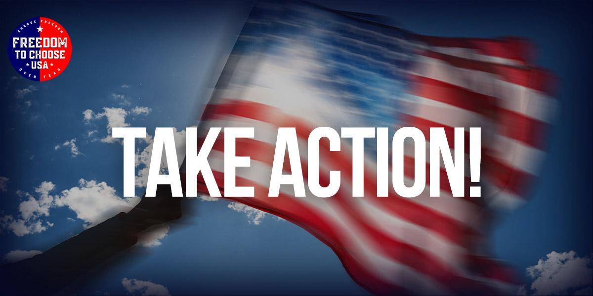 US Flag - Take Action